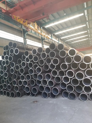 أنبوب فولاذي كربوني ملحوم MS ERW أسود ASTM A53 / BS 1387 كربون 16 مم